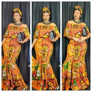 MAXI DRESS (African fashion)new arrival